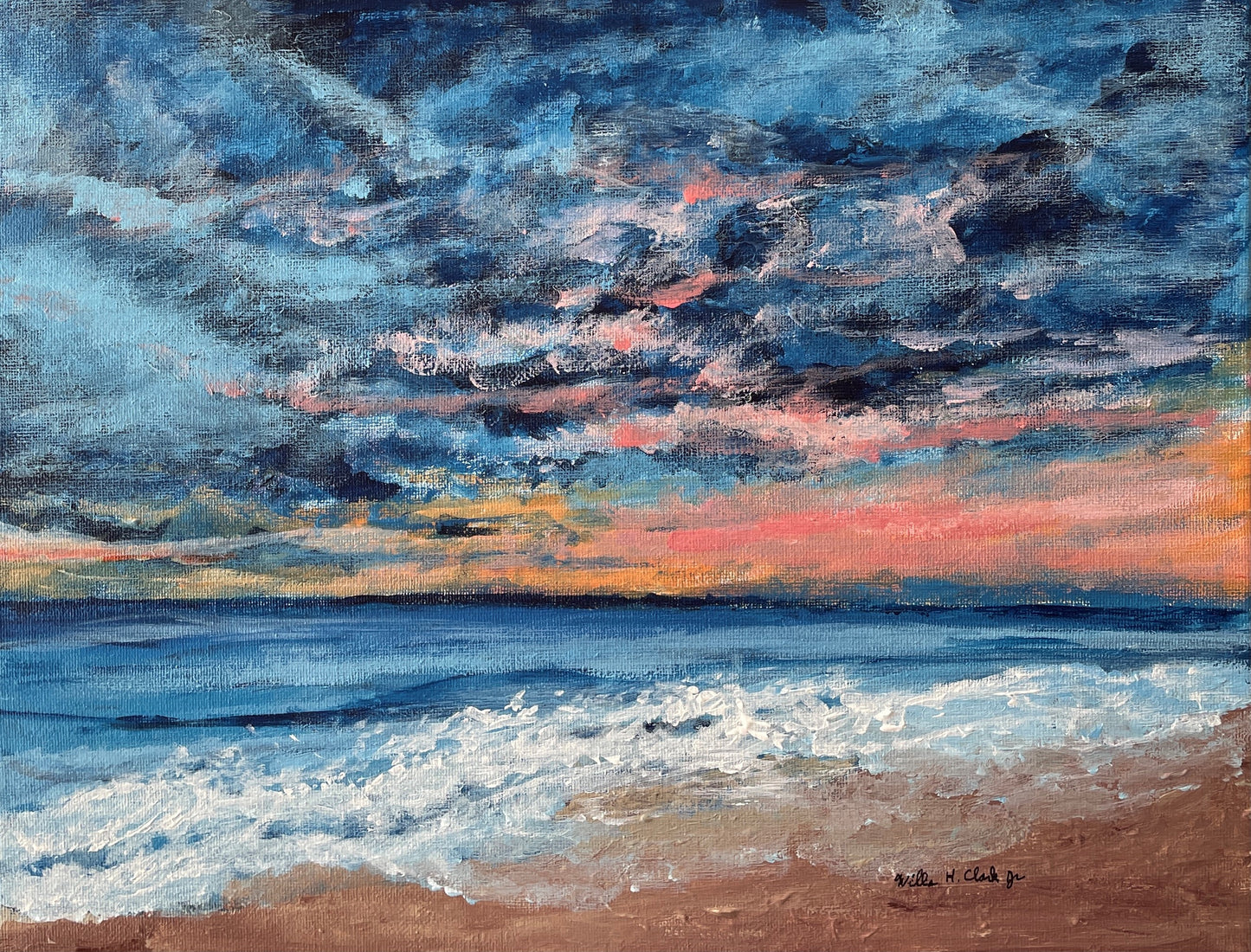 Ocean Print of Original Painting