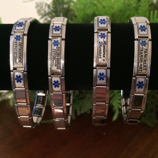 Gadow Jewelry Orthostatic Hypotension, Ehlers Danlos Bracelet Italian Charm Style Stretchy