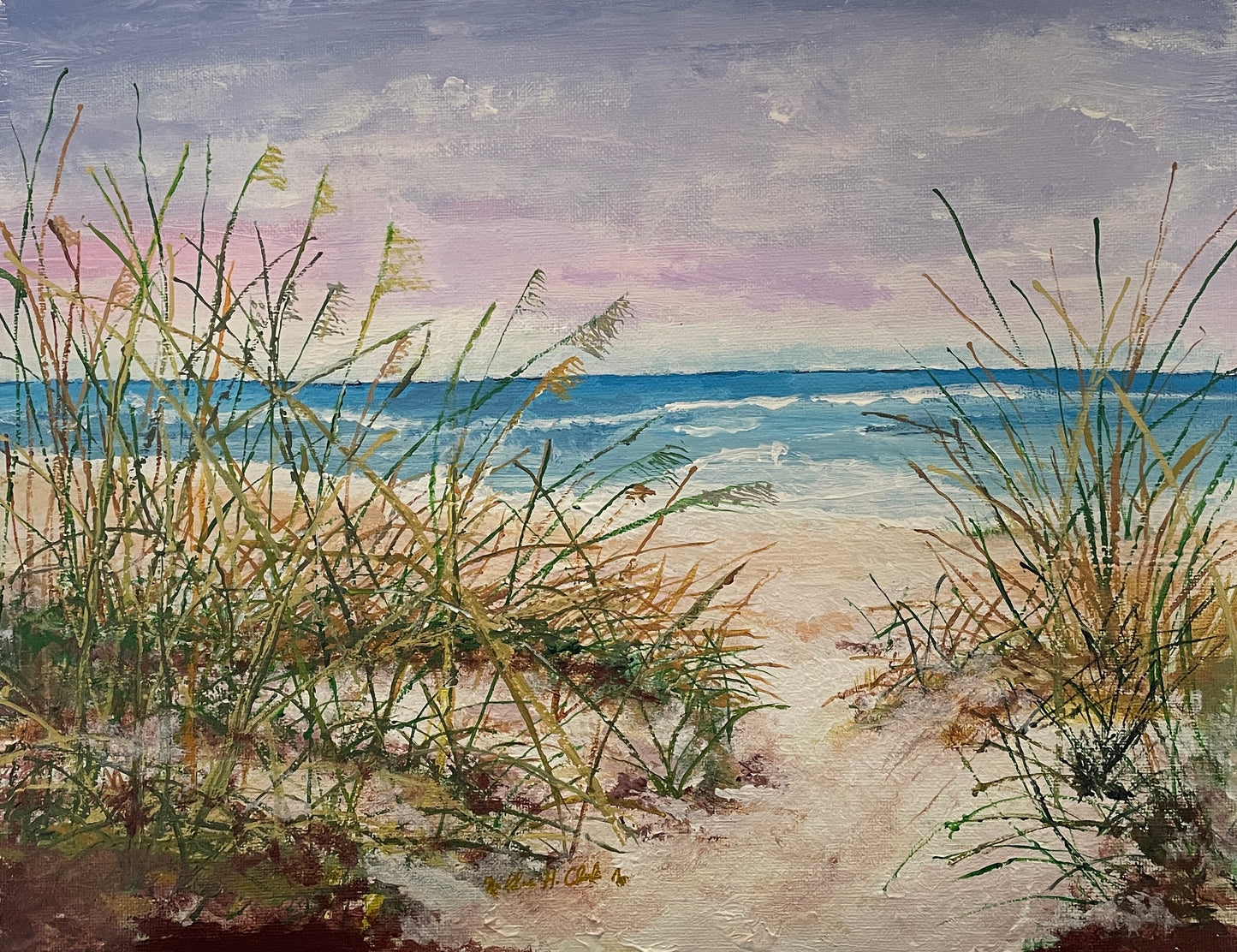 Seagrass at Hilton Head Island Original Painting