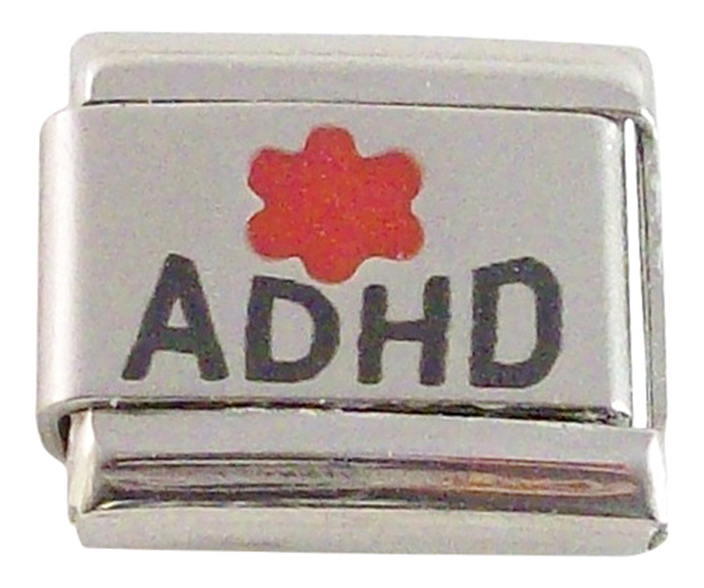 Gadow Jewelry ADHD Charm for Italian Charm Bracelet