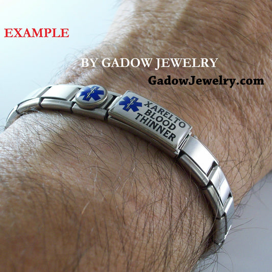 WILLIE Personalized Italian CHARM by Gadow Jewelry