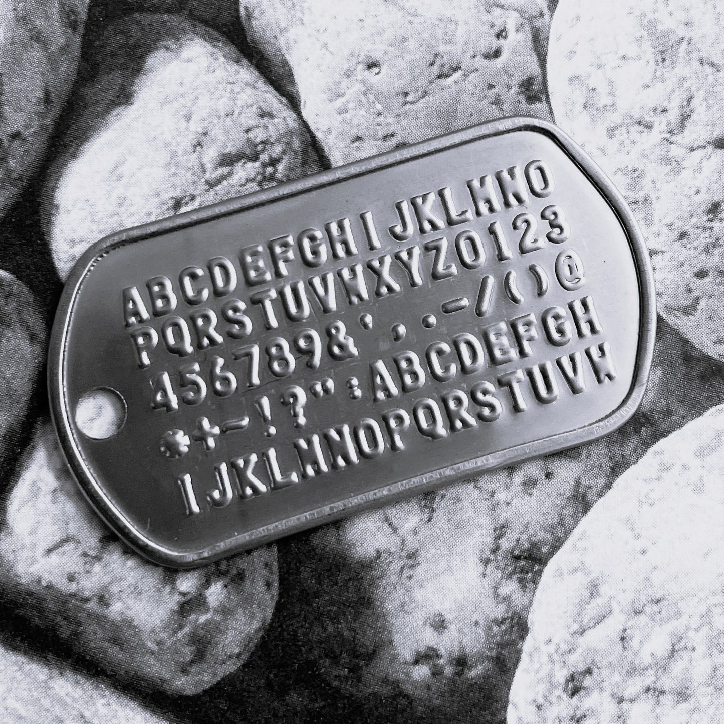 Gadow Jewelry Personalized Military Dog Tag Necklace